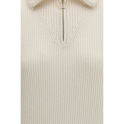 Forte_Forte White Wool Oves Aries Sweatshirt