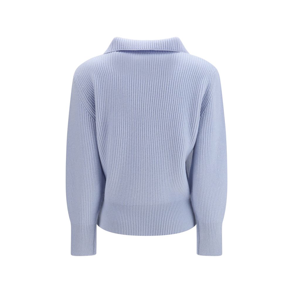 Forte_Forte Blue Wool Oves Aries Sweatshirt