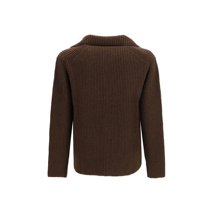 Brooksfield Brown Wool Oves Aries Full-Length Jacket