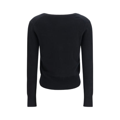 Extreme Cashmere Black Cashmere Cardigan