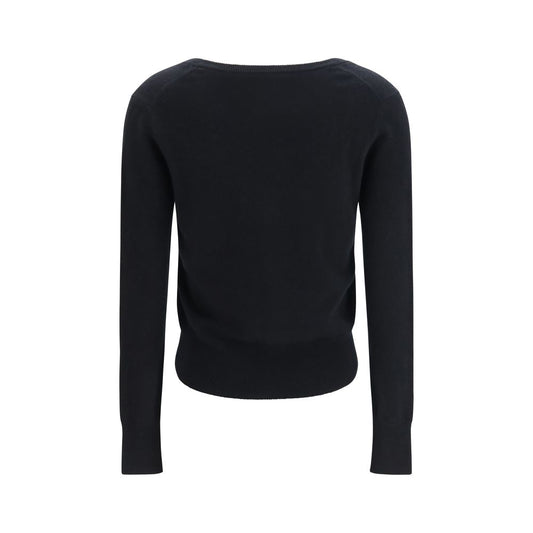 Extreme Cashmere Black Cashmere Cardigan