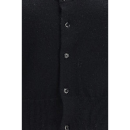 Extreme Cashmere Black Cashmere Cardigan