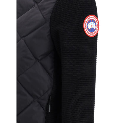 Canada Goose Black Wool Oves Aries Full-Length Jacket