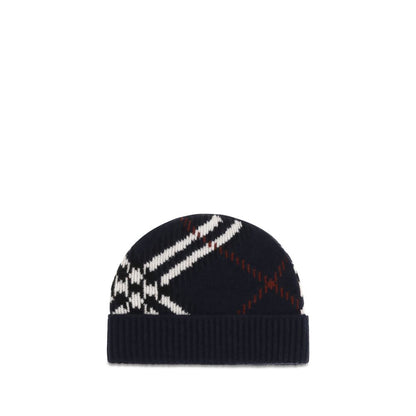 Burberry Blue Cashmere Beanie