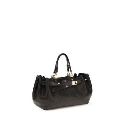Balenciaga Black Calf Leather Bos Taurus Shoulder Bag