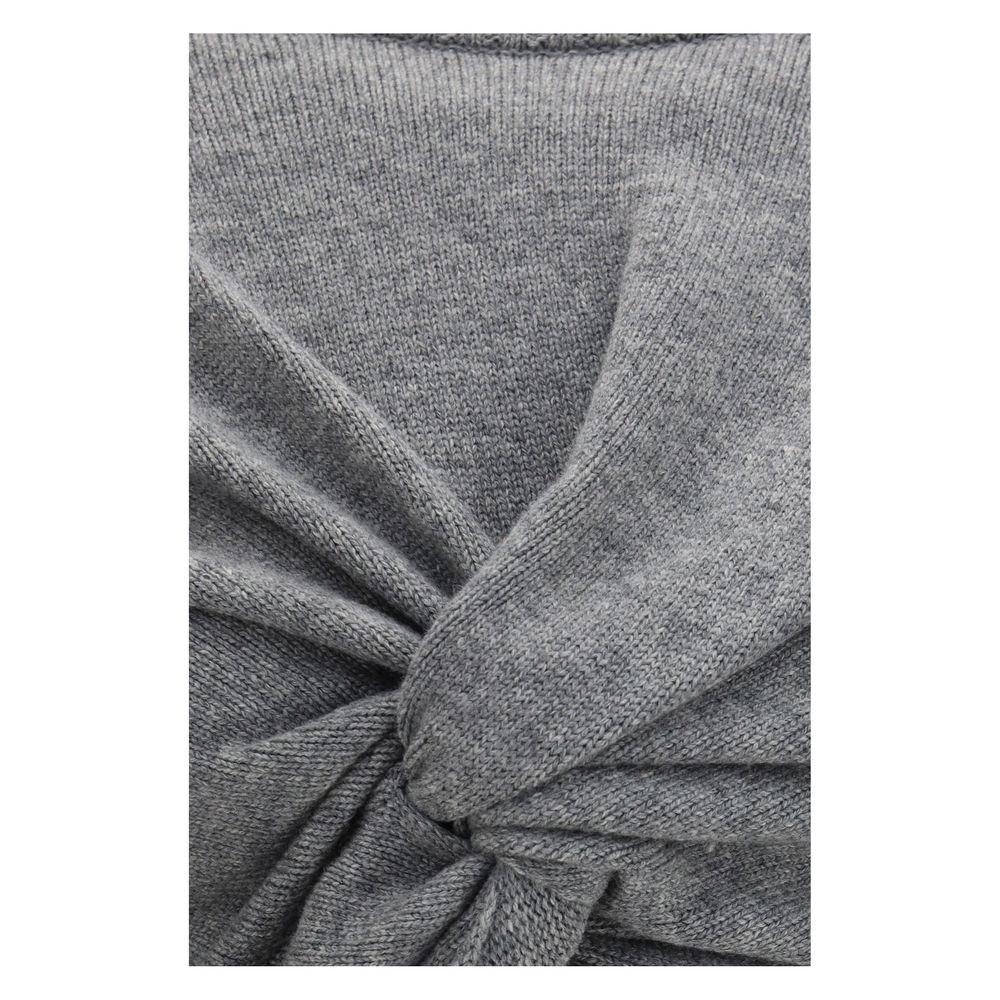 Balenciaga Gray Wool Oves Aries Sweatshirt