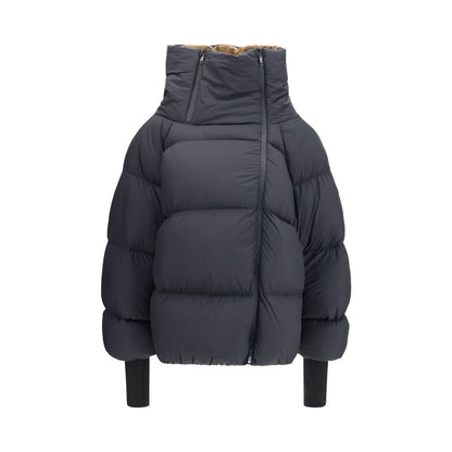 Ganni Black Polyamide Full-Length Jacket