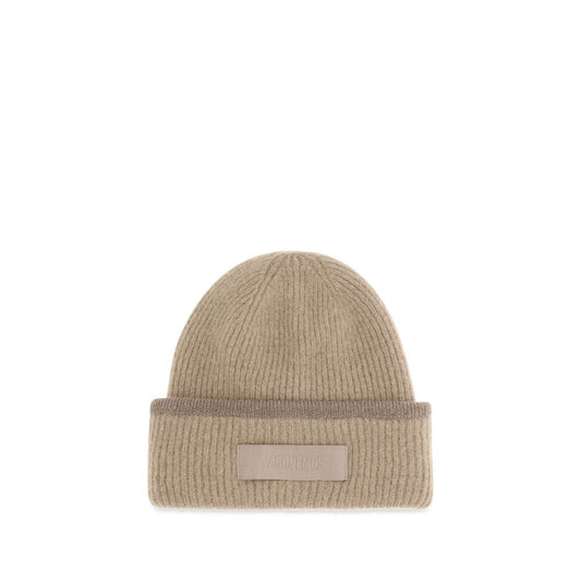 Jacquemus Beige Alpaca Vicugna Pacos Beanie