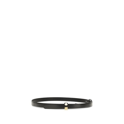 Jacquemus Black Calf Leather Bos Taurus Regular Belt