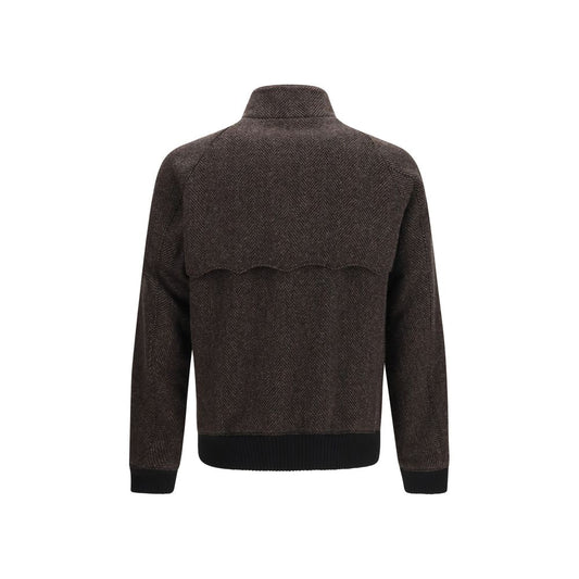 Baracuta Brown Viscose Full-Length Jacket