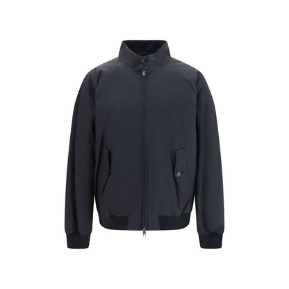 Baracuta Black Polyester Bomber
