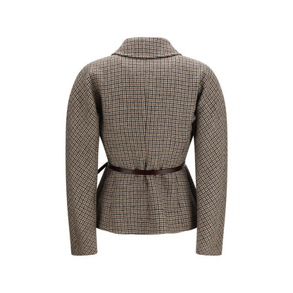 P.A.R.O.S.H. Beige Wool Oves Aries Blazer