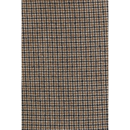 P.A.R.O.S.H. Brown Wool Oves Aries Mini Skirt