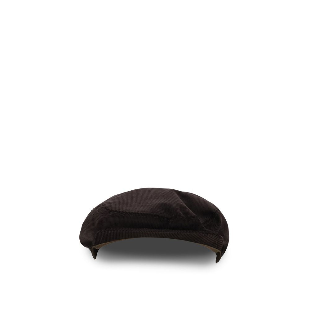 Dolce & Gabbana Brown Cotton Fatcap Hat