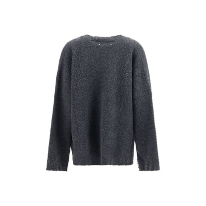 Golden Goose Gray Wool Oves Aries Cardigan