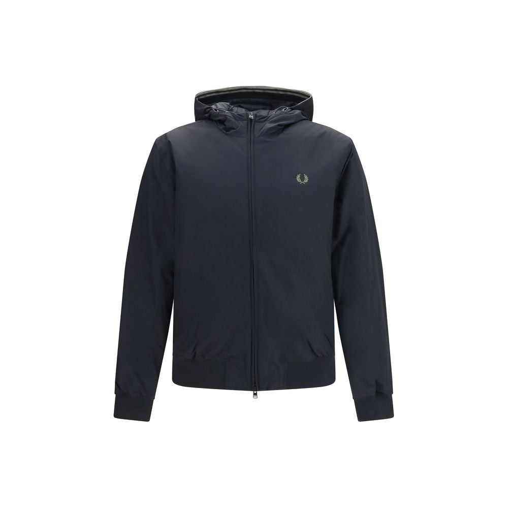 Fred Perry Black Polyamide Shell Jacket