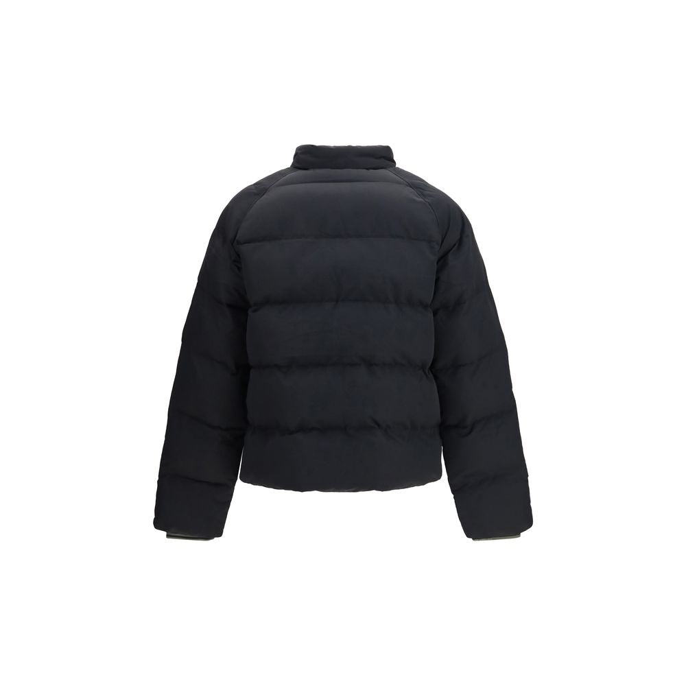 Fred Perry Black Polyamide Full-Length Jacket