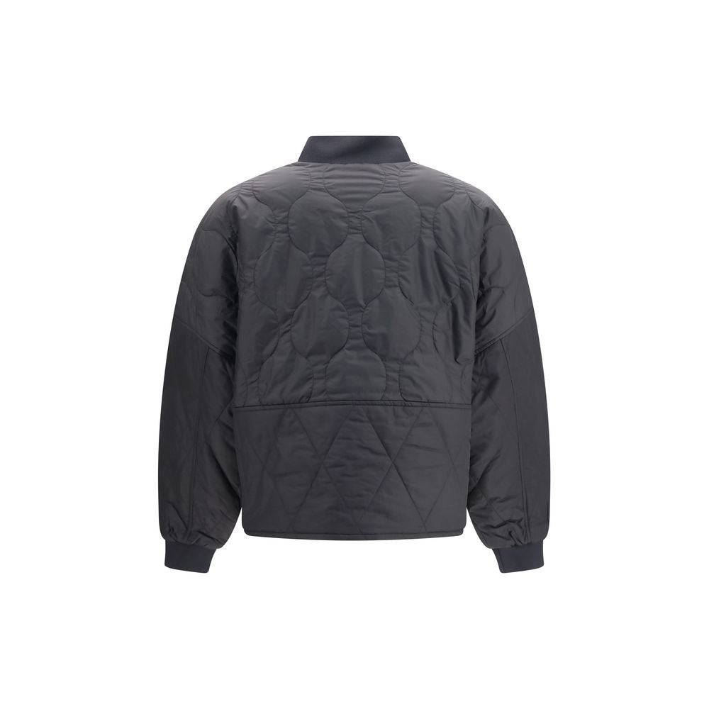 Barbour Black Polyester Bomber