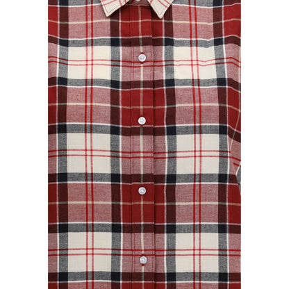 Barbour Red Cotton Pattern Shirt