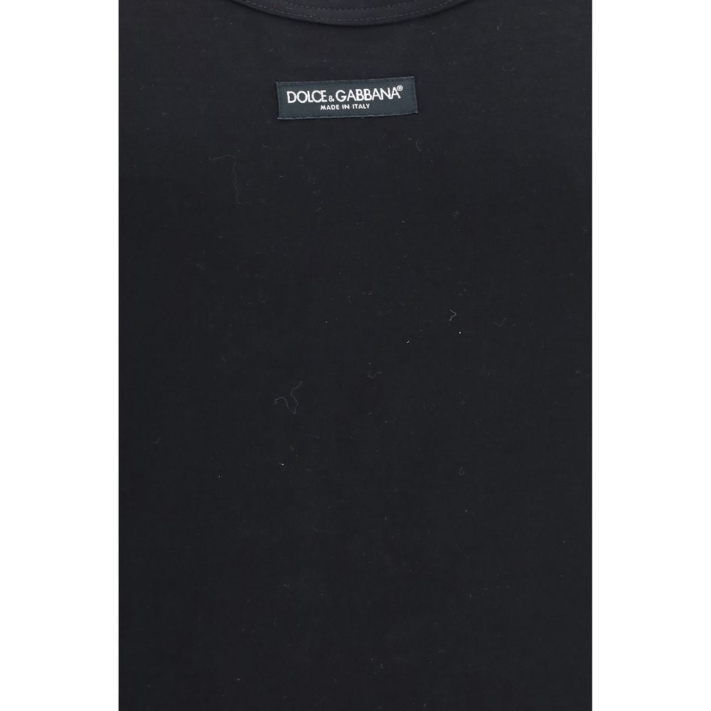 Dolce & Gabbana Black Cotton Top