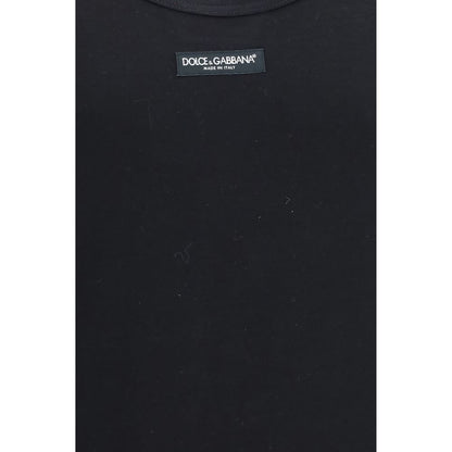 Dolce & Gabbana Black Cotton Top