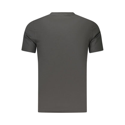 K-WAY Black Cotton Men's T-Shirt