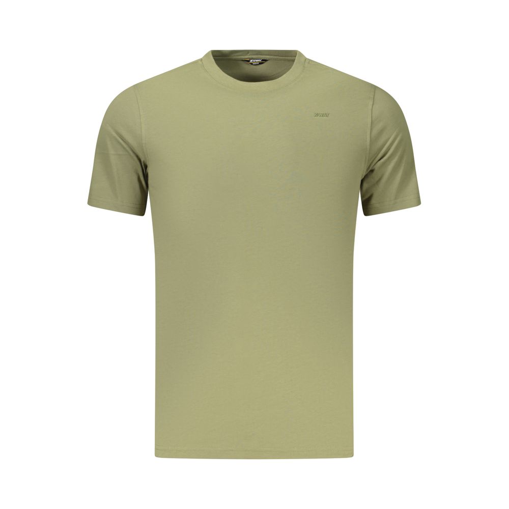 K-WAY Verde Cotton Mens T-Shirt