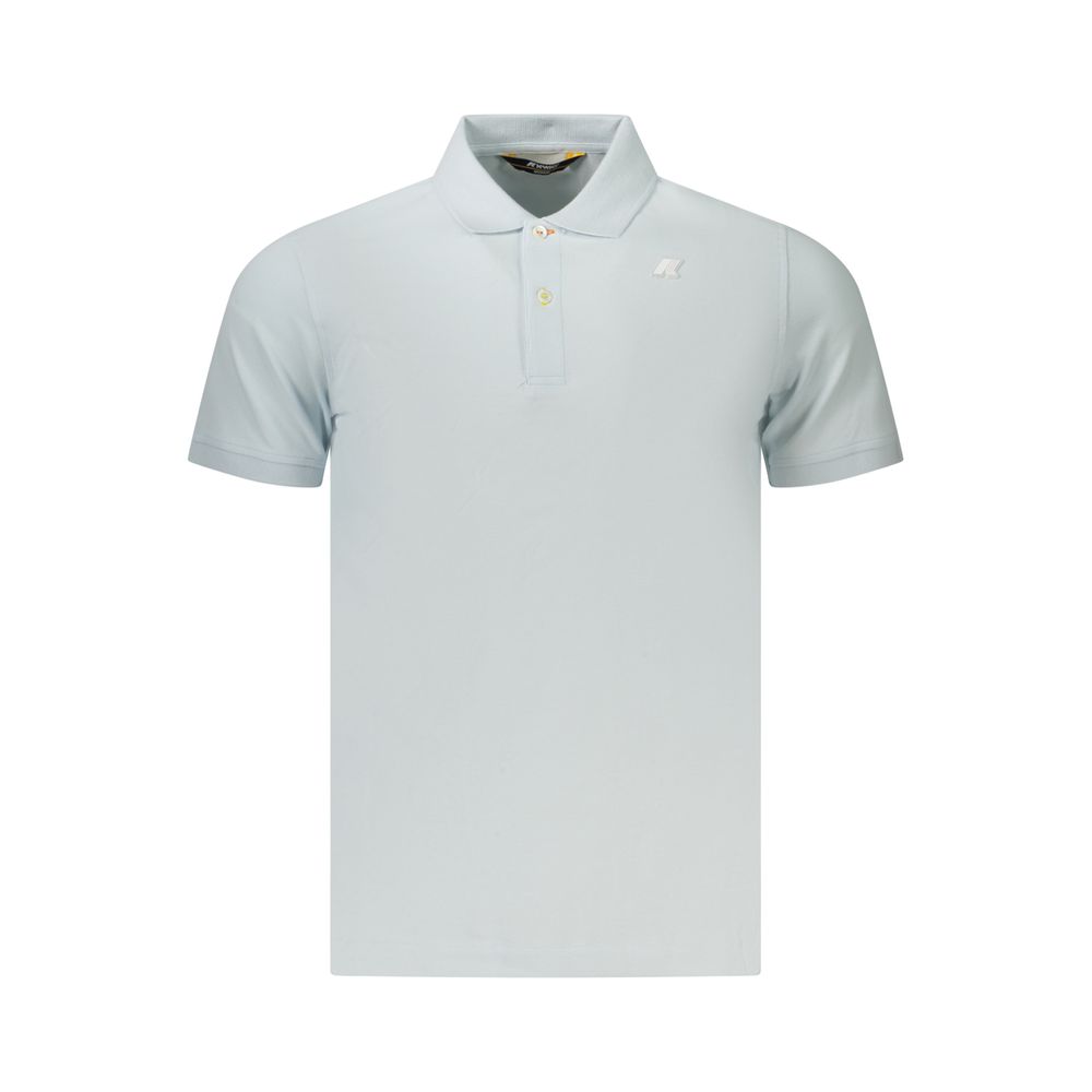 K-WAY Azzurro Cotton Mens Polo