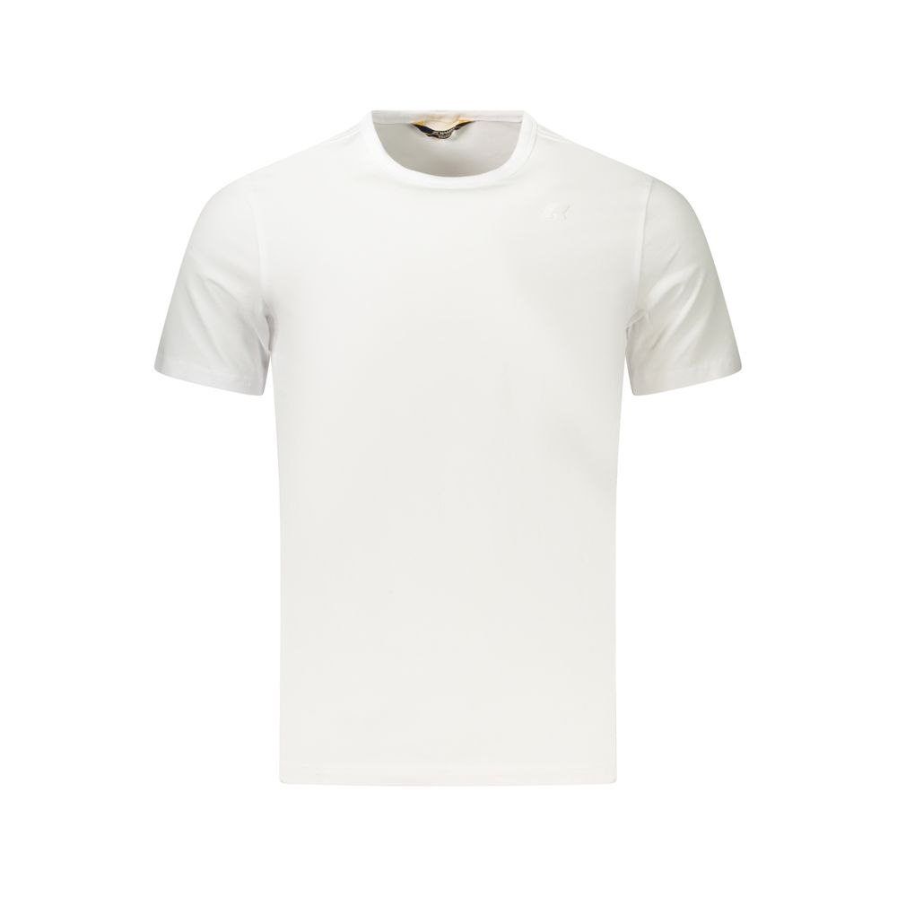 K-WAY White Cotton Men's T-Shirt