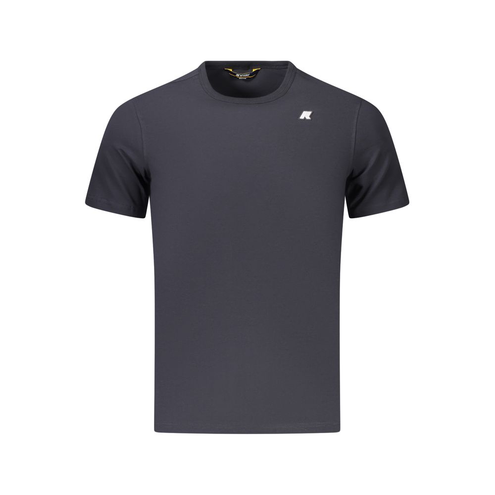 K-WAY Blue Cotton Men's T-Shirt