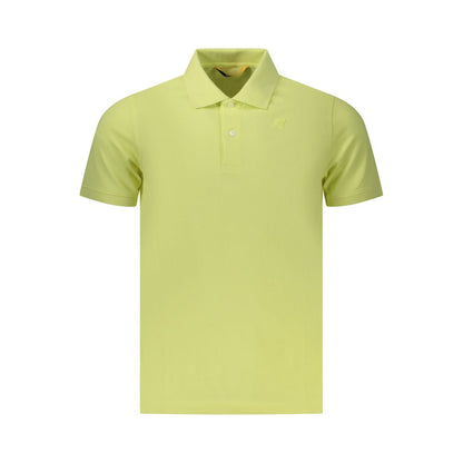 K-WAY Giallo Cotton Mens Polo