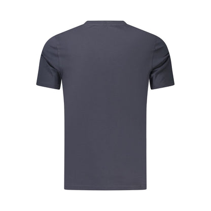 K-WAY Blue Cotton Men's T-Shirt