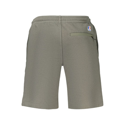 K-WAY Verde Cotton Men's Pants