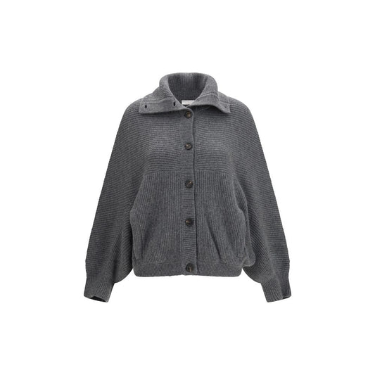 Brunello Cucinelli Gray Cashmere Cardigan