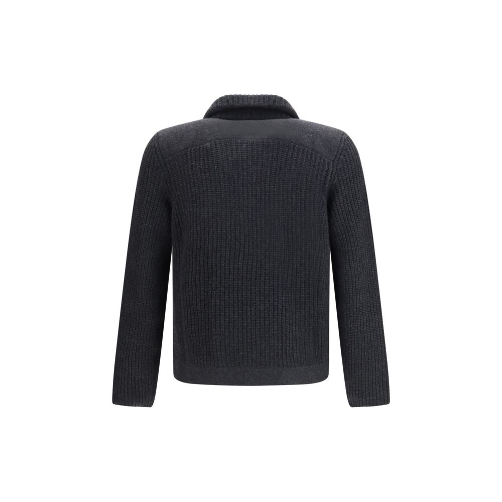 Brunello Cucinelli Grau Kaschmircardigan