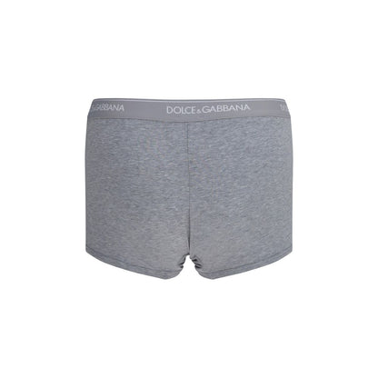 Dolce & Gabbana Gray Cotton Boxers