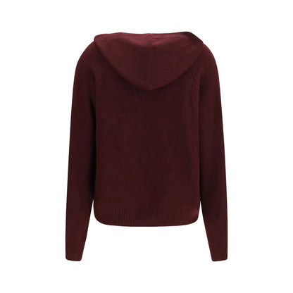 SA SU PHI Bordeaux Cashmere Hoodie