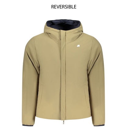 K-WAY Blue Nylon Men's Jacket