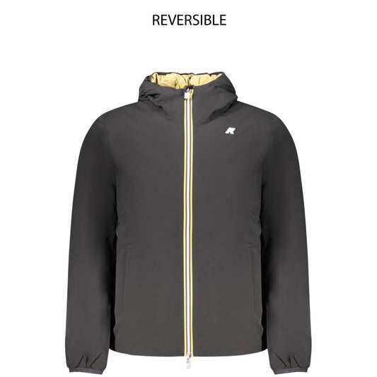 K-WAY Black Nylon Men's Jacket