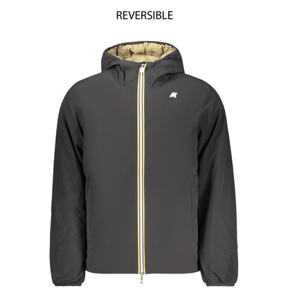 K-WAY Black Nylon Men's Jacket