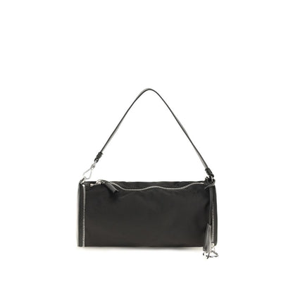 Prada Black Nylon Keychain