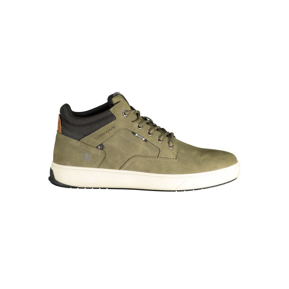 Lumberjack Verde Polyester Mens Sneaker