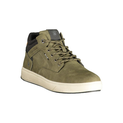 Lumberjack Verde Polyester Mens Sneaker
