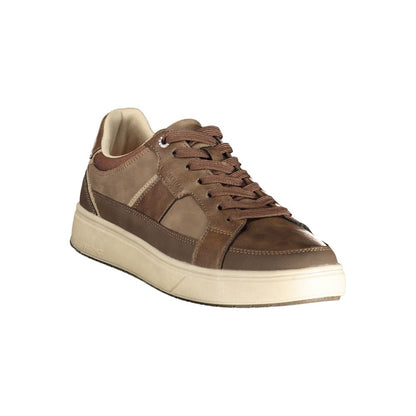 Lumberjack Brown Polyester Mens Sneaker