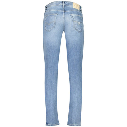 Guess Jeans Azzurro Cotton Mens Jeans
