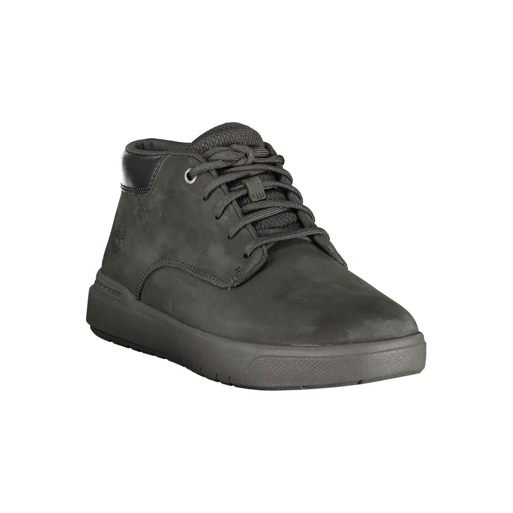Timberland Black Polyester Mens Sneaker