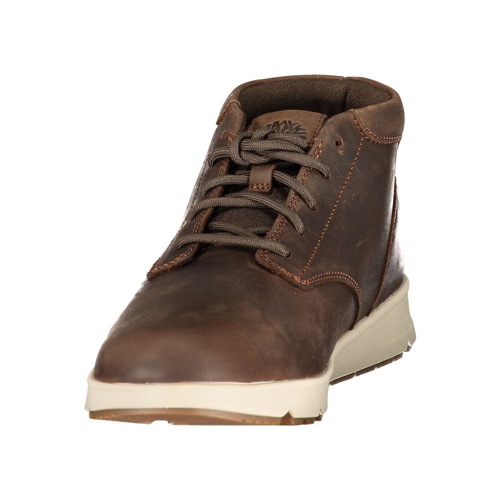 Timberland Brown Polyurethane Men Sneakers