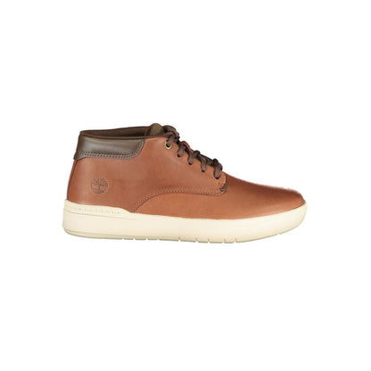 Timberland Brown Polyurethane Men's Sneaker