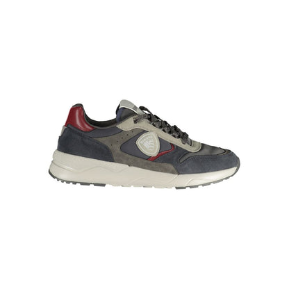 Blauer Blue Polyester Athletic Sneakers