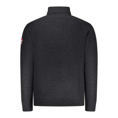 Norway 1963 Blue Wool Men Sweater